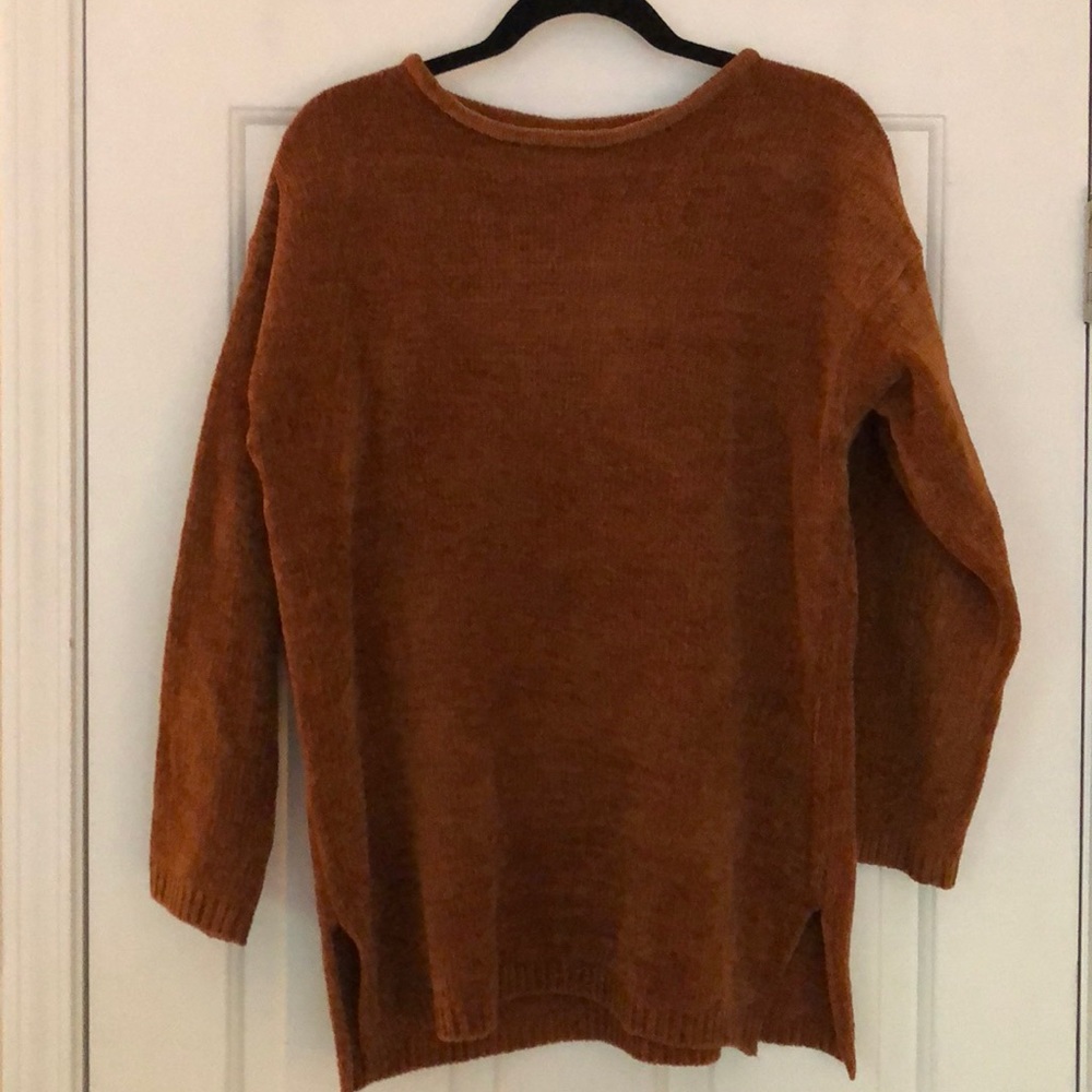 Orange Sweater